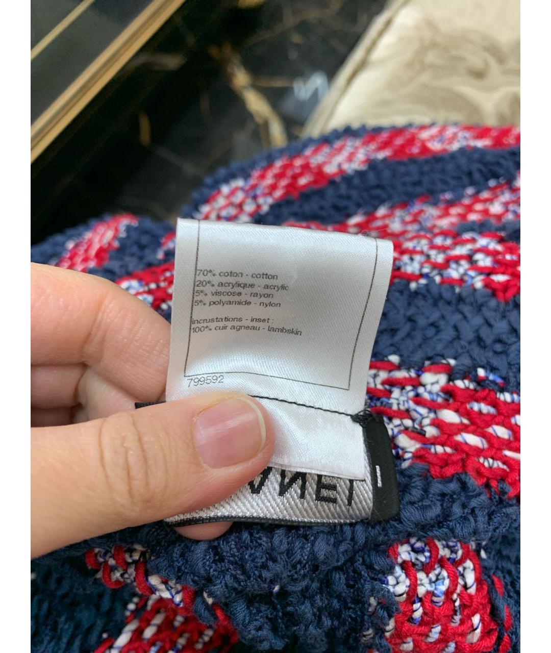 CHANEL Мульти платье, фото 5