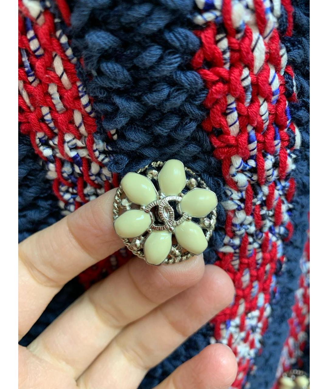 CHANEL Мульти платье, фото 3