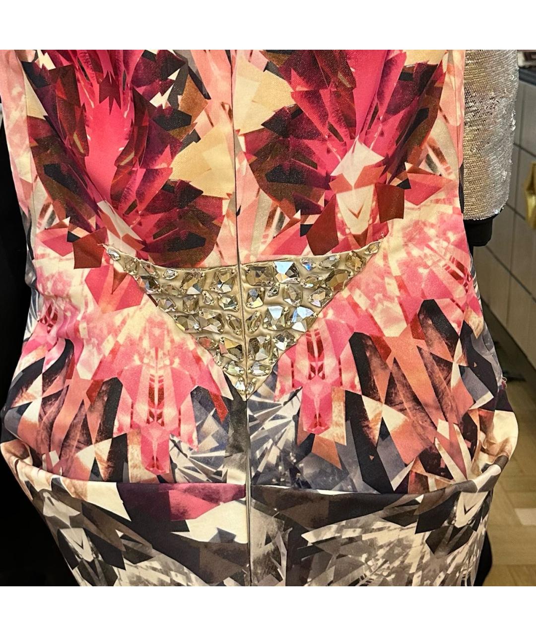 ALEXANDER MCQUEEN Мульти вечернее платье, фото 4