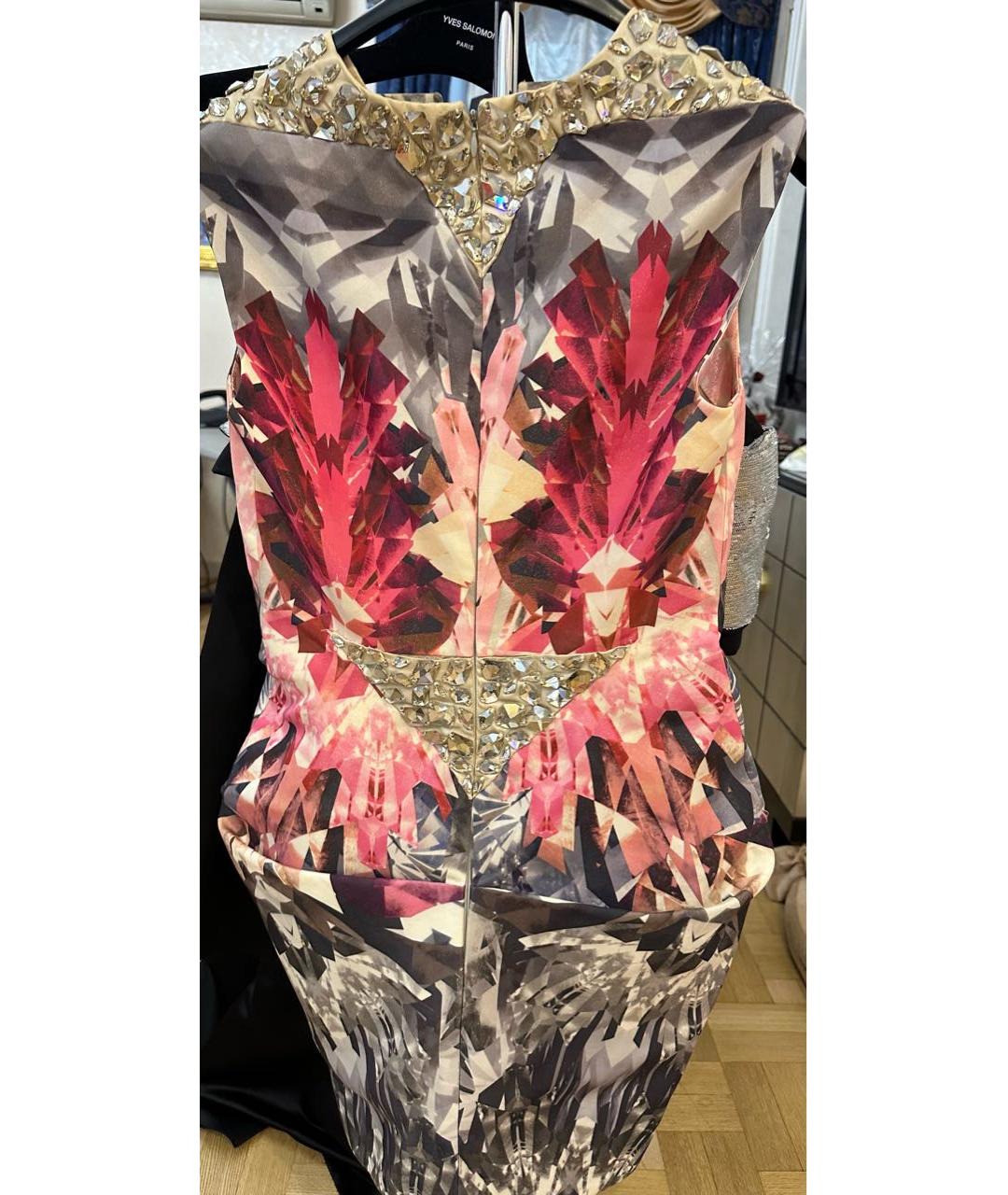 ALEXANDER MCQUEEN Мульти вечернее платье, фото 2
