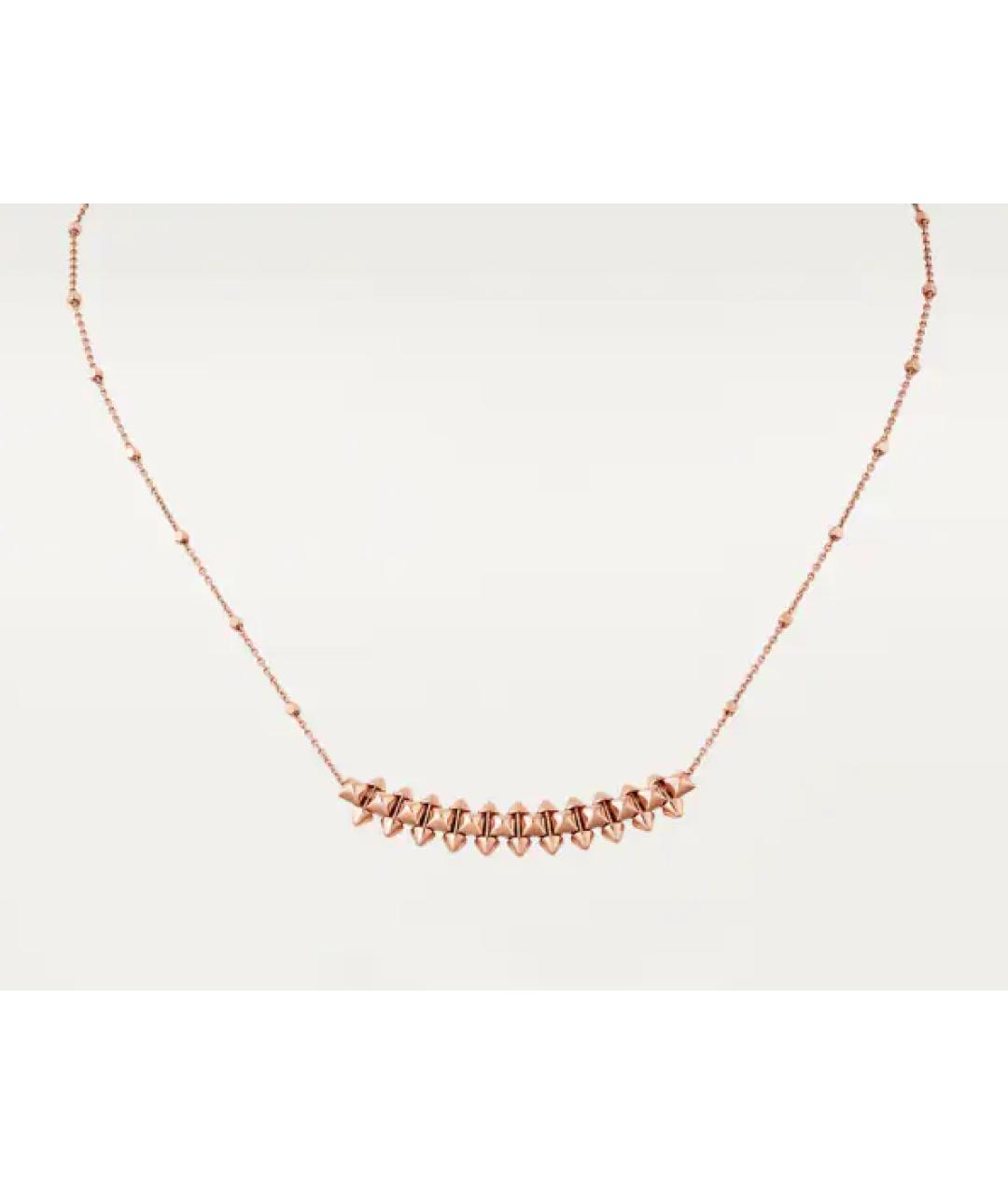 CARTIER Золотое колье из розового золота, фото 7