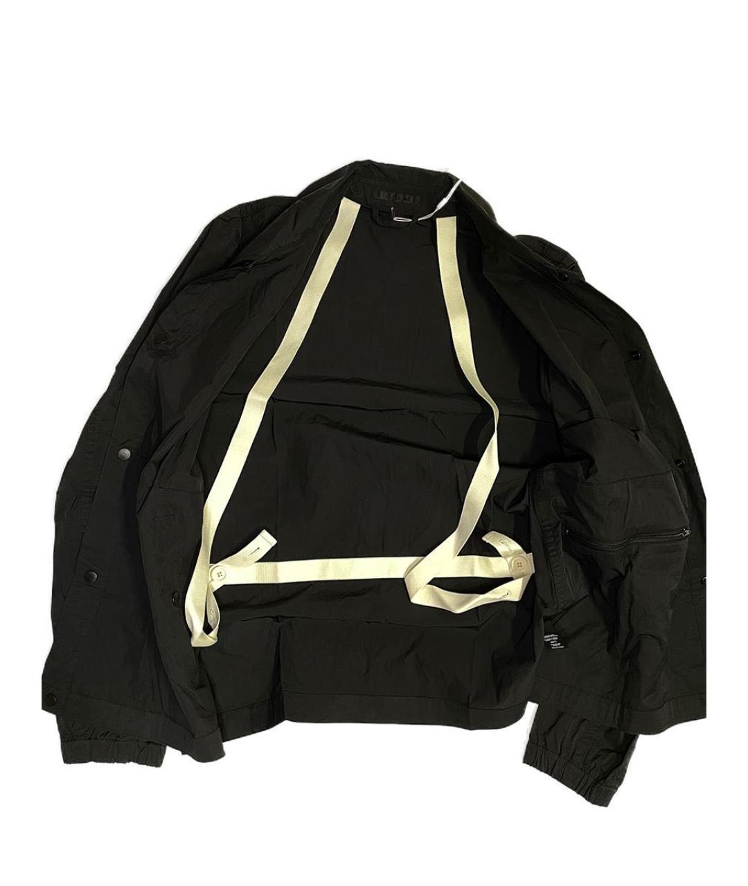 HELMUT LANG Черная полиамидовая куртка, фото 3