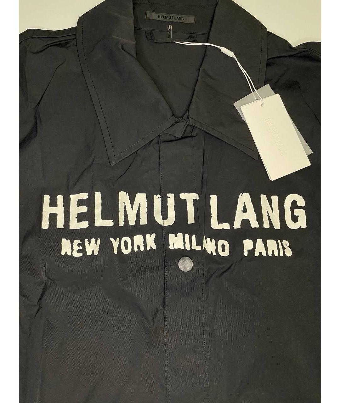 HELMUT LANG Черная полиамидовая куртка, фото 4