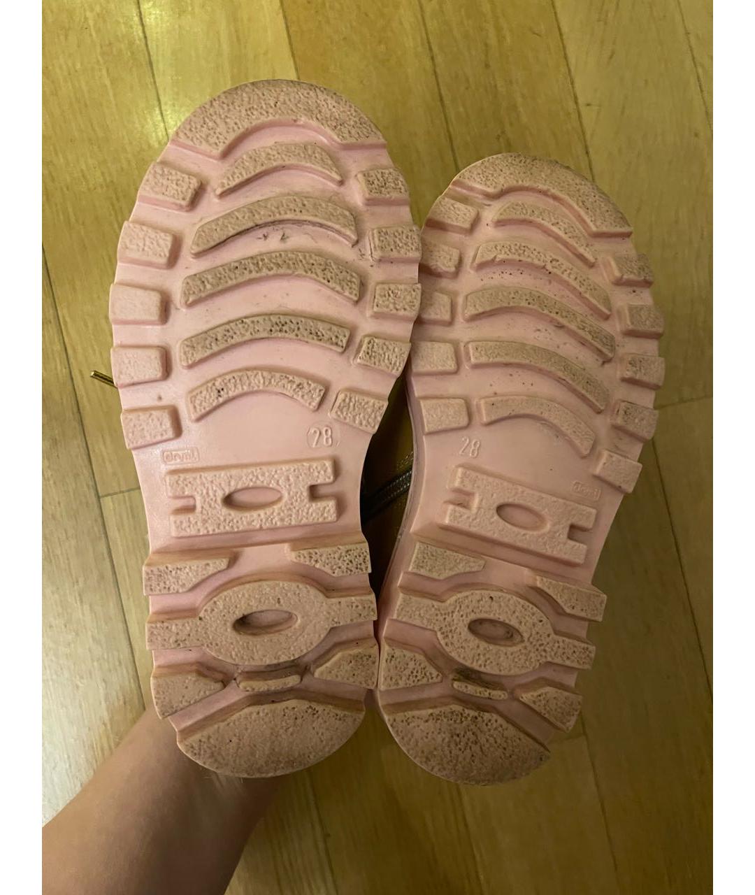WALKEY Горчичные нубуковые ботинки, фото 6