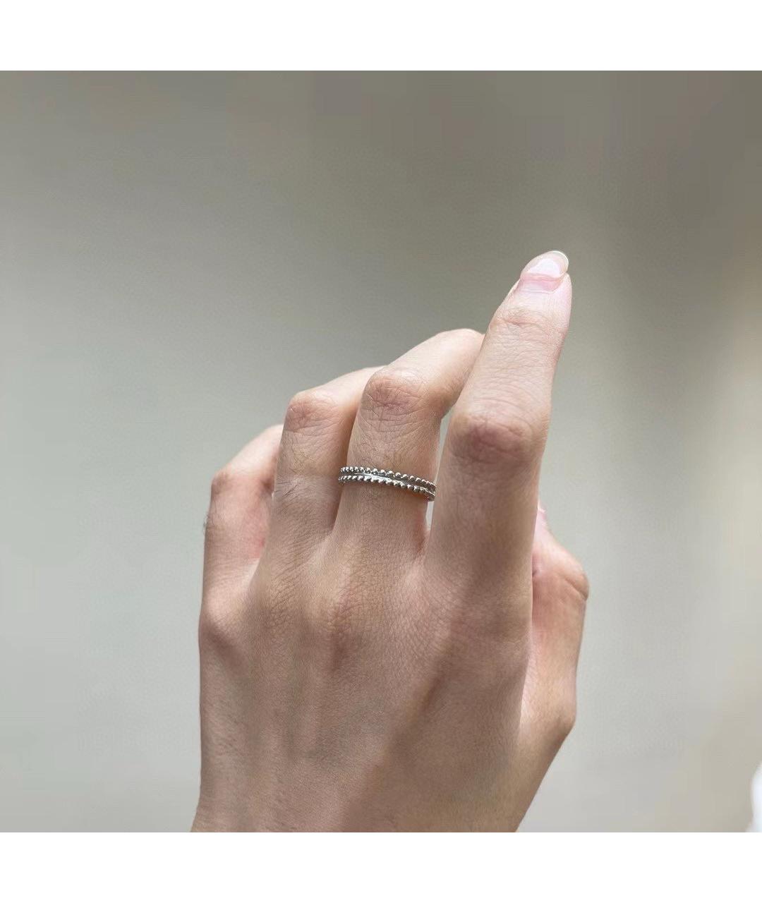 VAN CLEEF & ARPELS Серебряное кольцо из белого золота, фото 4