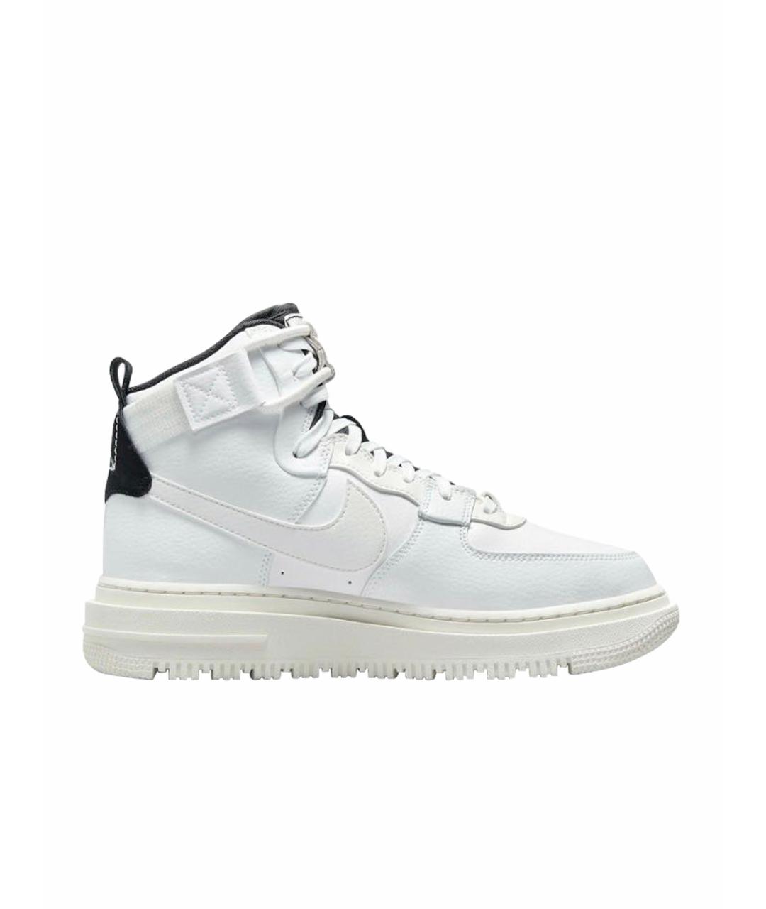 NIKE Белые кожаные кроссовки, фото 1