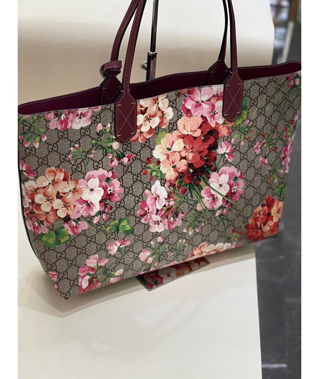 GUCCI Кожаная сумка тоут, фото 2