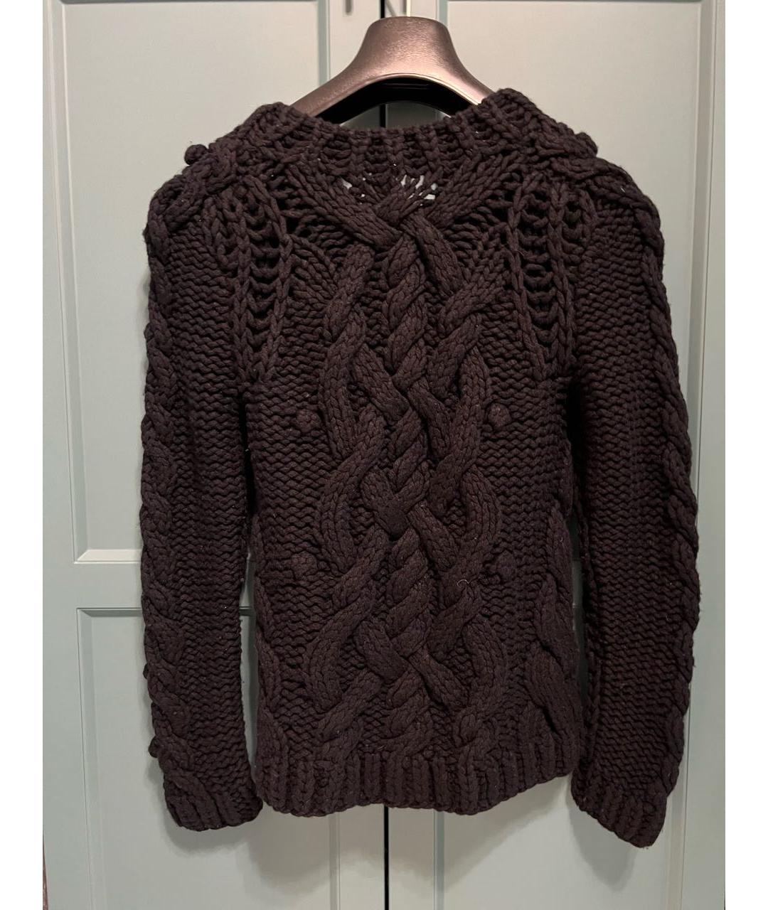 HERMES PRE-OWNED Черный кашемировый джемпер / свитер, фото 2