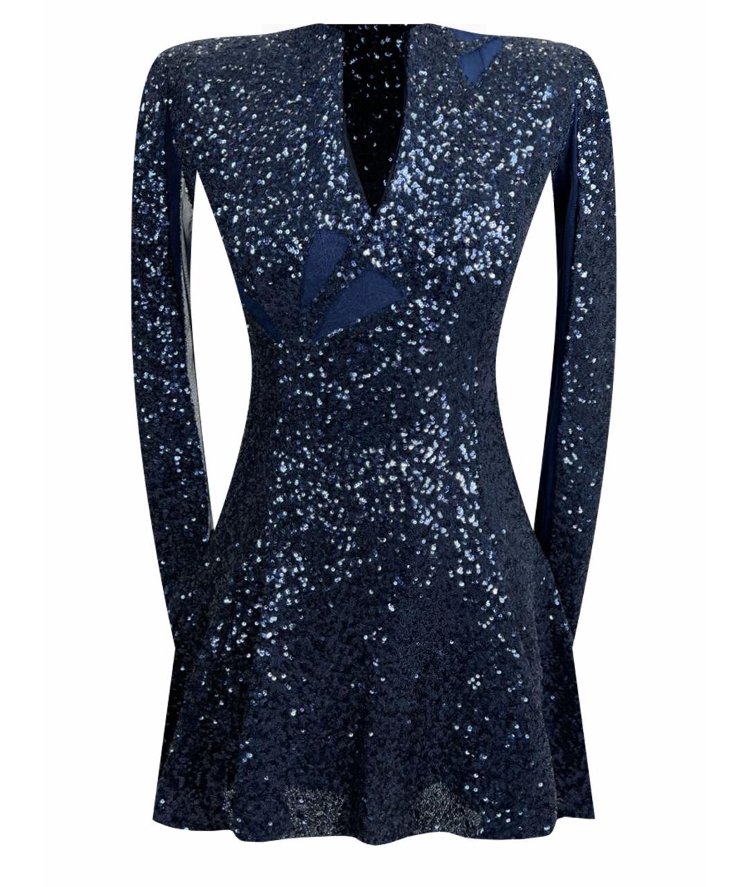 NEDRET TACIROGLU COUTURE Темно-синее вечернее платье, фото 1