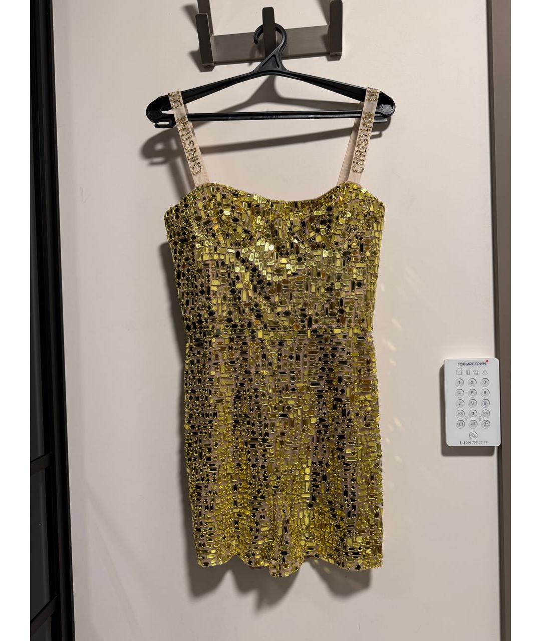 CHRISTIAN DIOR Золотой комбинезон, фото 2