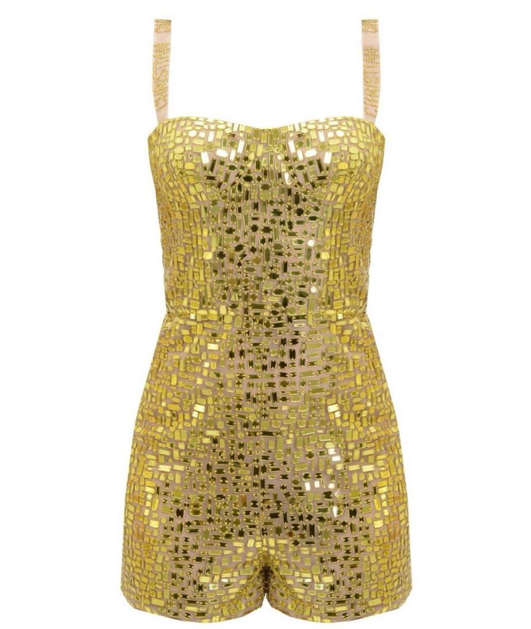 CHRISTIAN DIOR Золотой комбинезон, фото 9