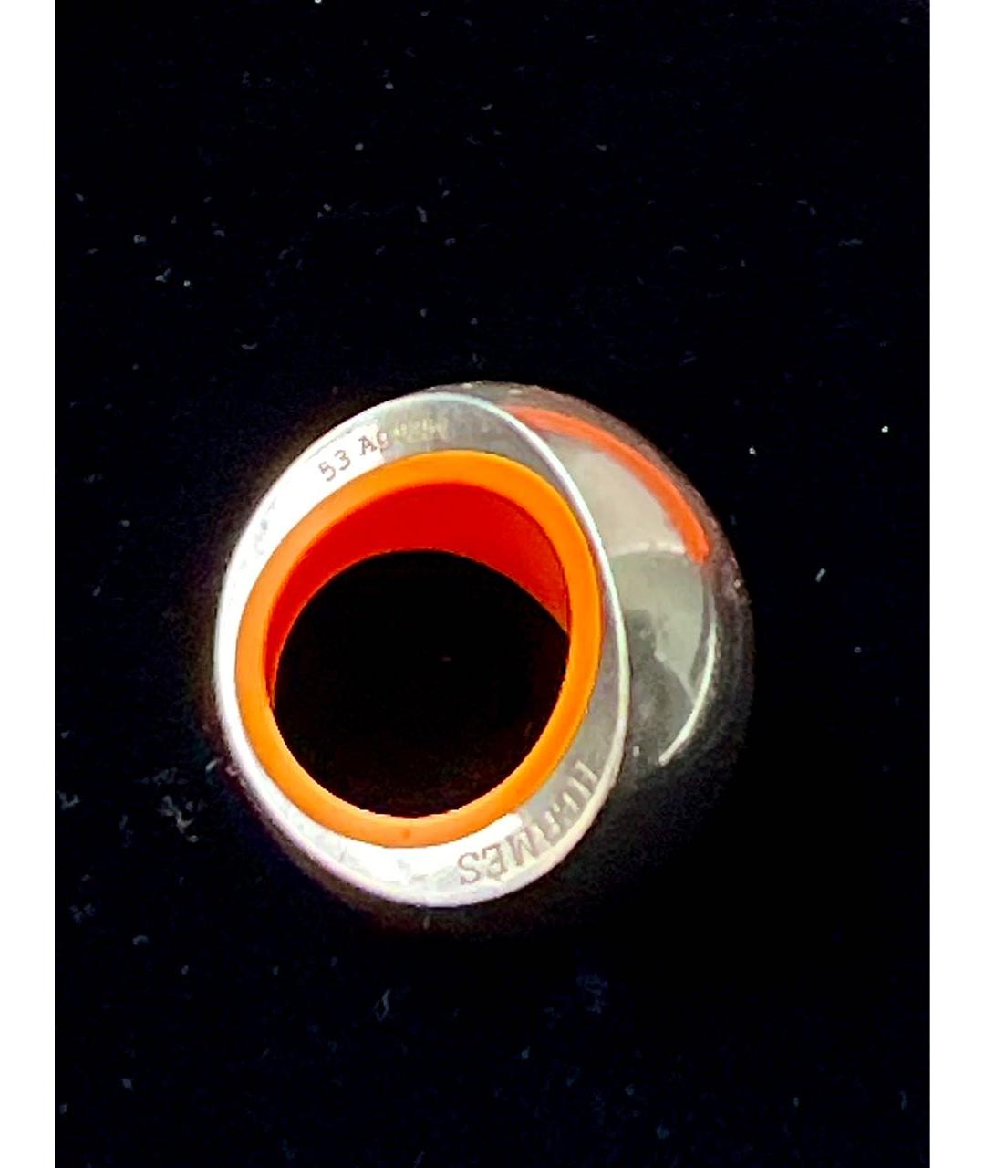 HERMES Серебряное серебряное кольцо, фото 4