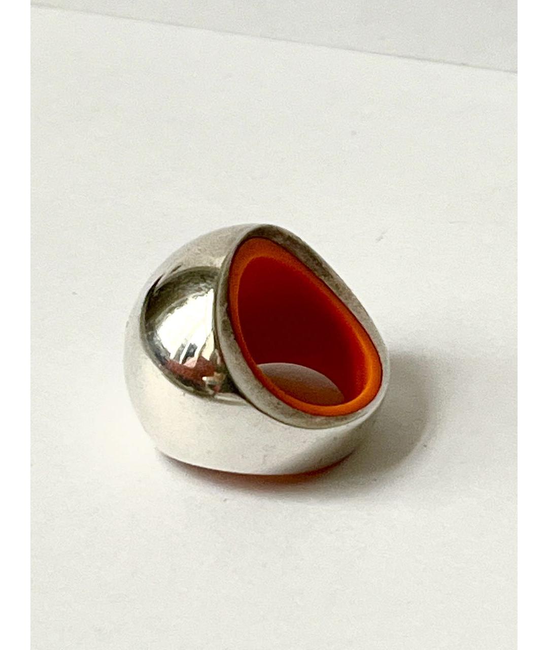 HERMES Серебряное серебряное кольцо, фото 9