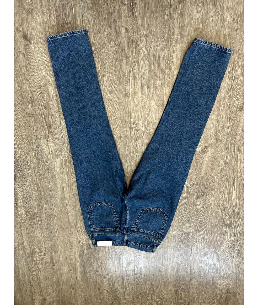 RE/DONE Синие прямые джинсы, фото 4