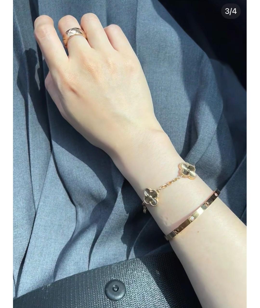 VAN CLEEF & ARPELS Золотой браслет из желтого золота, фото 6