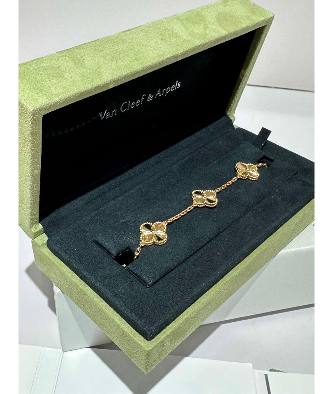 VAN CLEEF & ARPELS Золотой браслет из желтого золота, фото 5