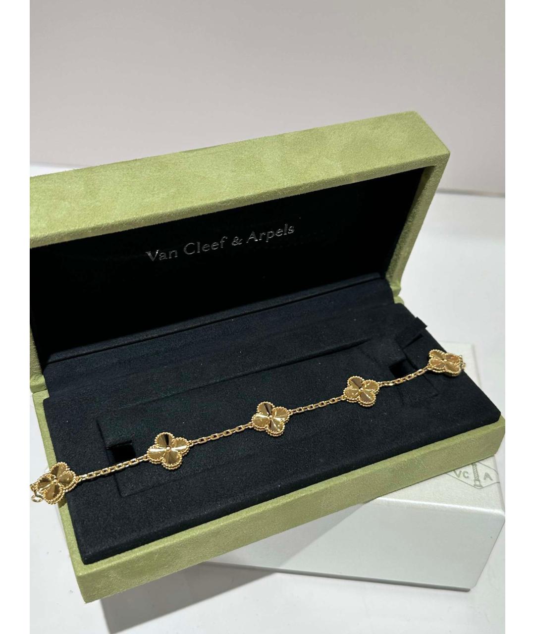 VAN CLEEF & ARPELS Золотой браслет из желтого золота, фото 2