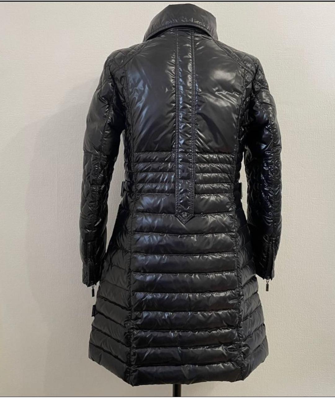 MONCLER Черный пуховик, фото 2