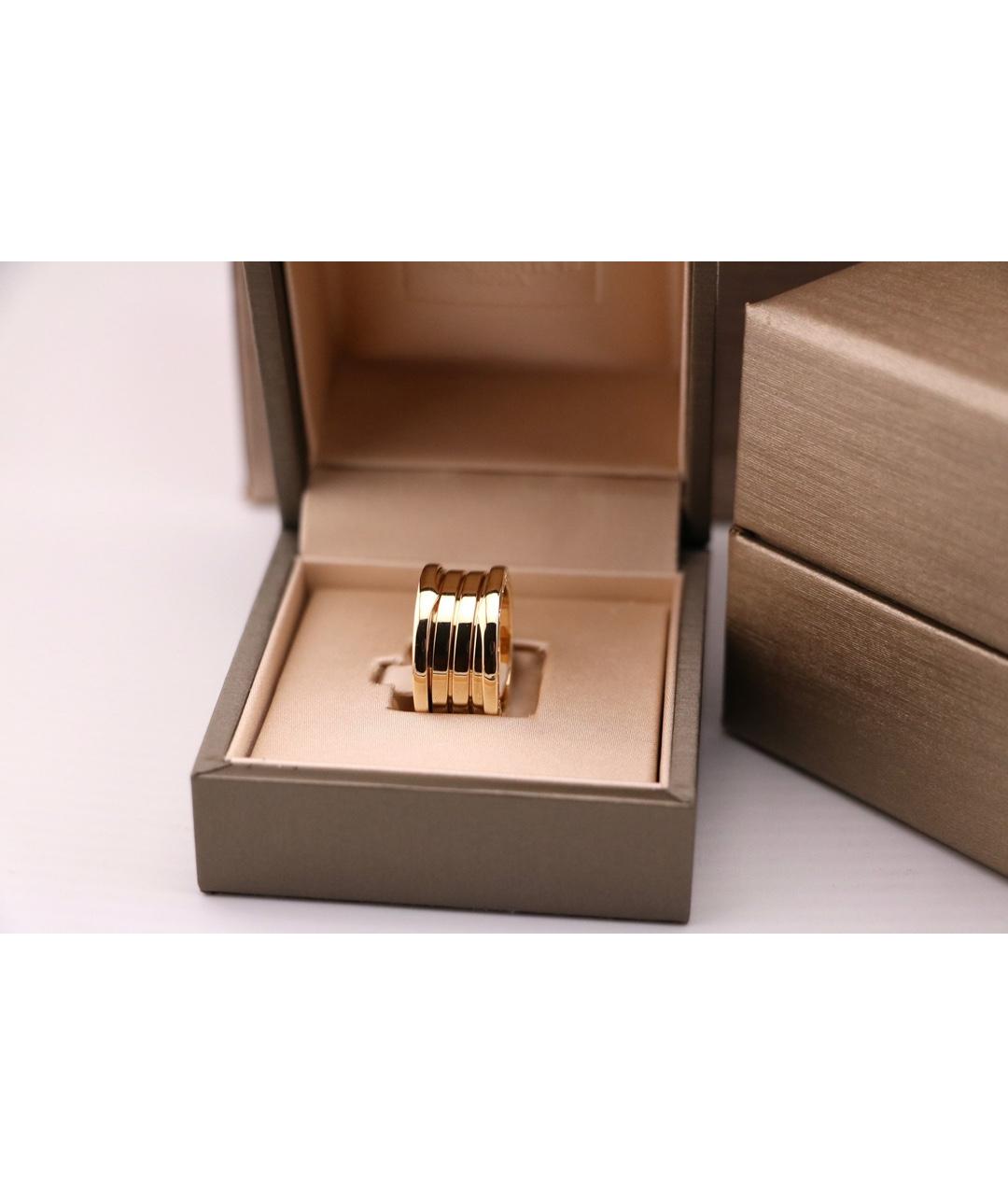 BVLGARI Золотое кольцо из желтого золота, фото 9