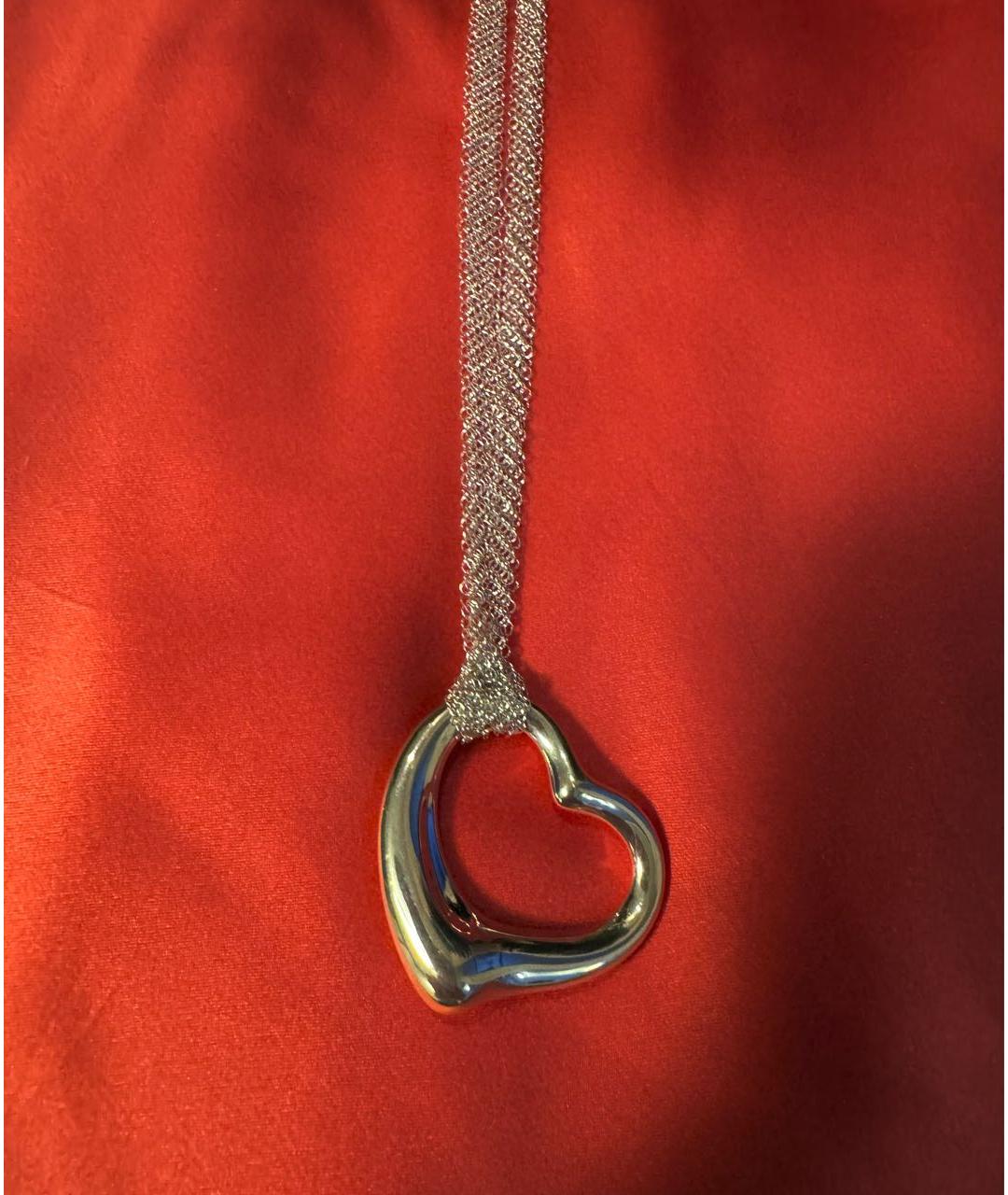 TIFFANY&CO Серебрянный серебряный кулон, фото 4