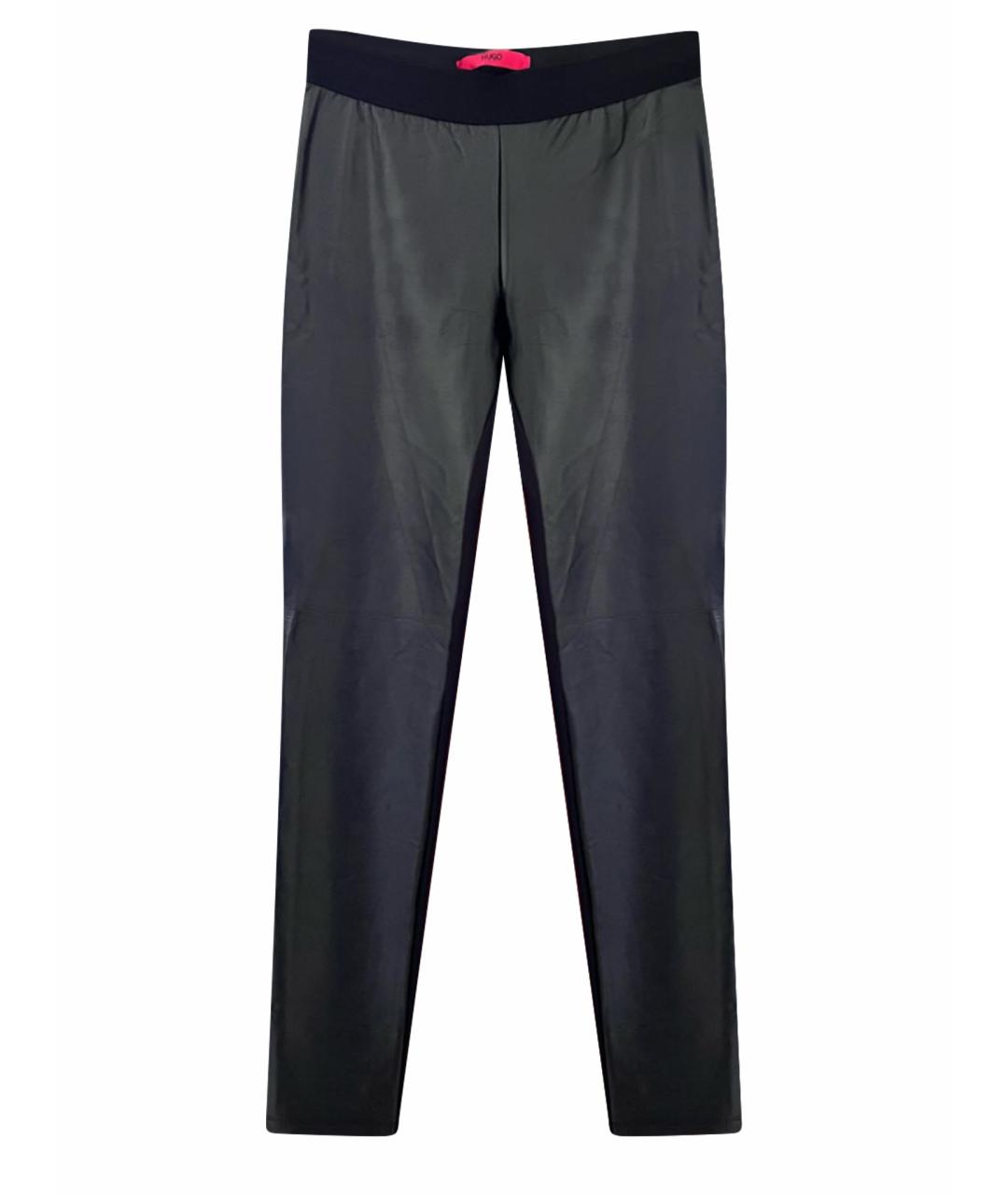 HUGO BOSS Черные брюки узкие, фото 1