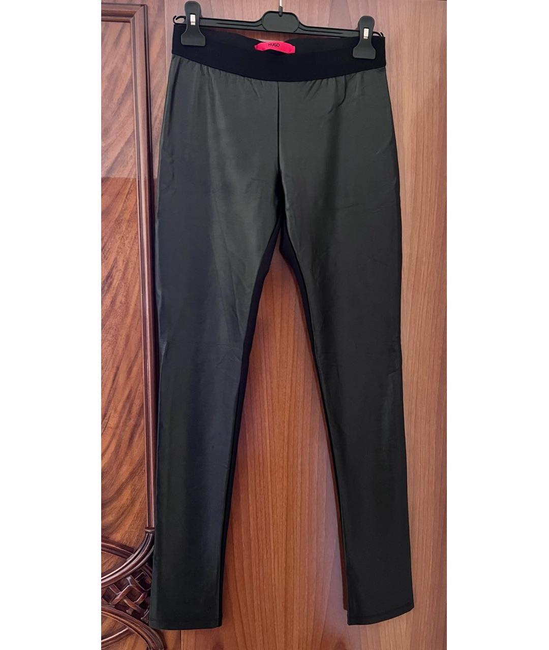 HUGO BOSS Черные брюки узкие, фото 4