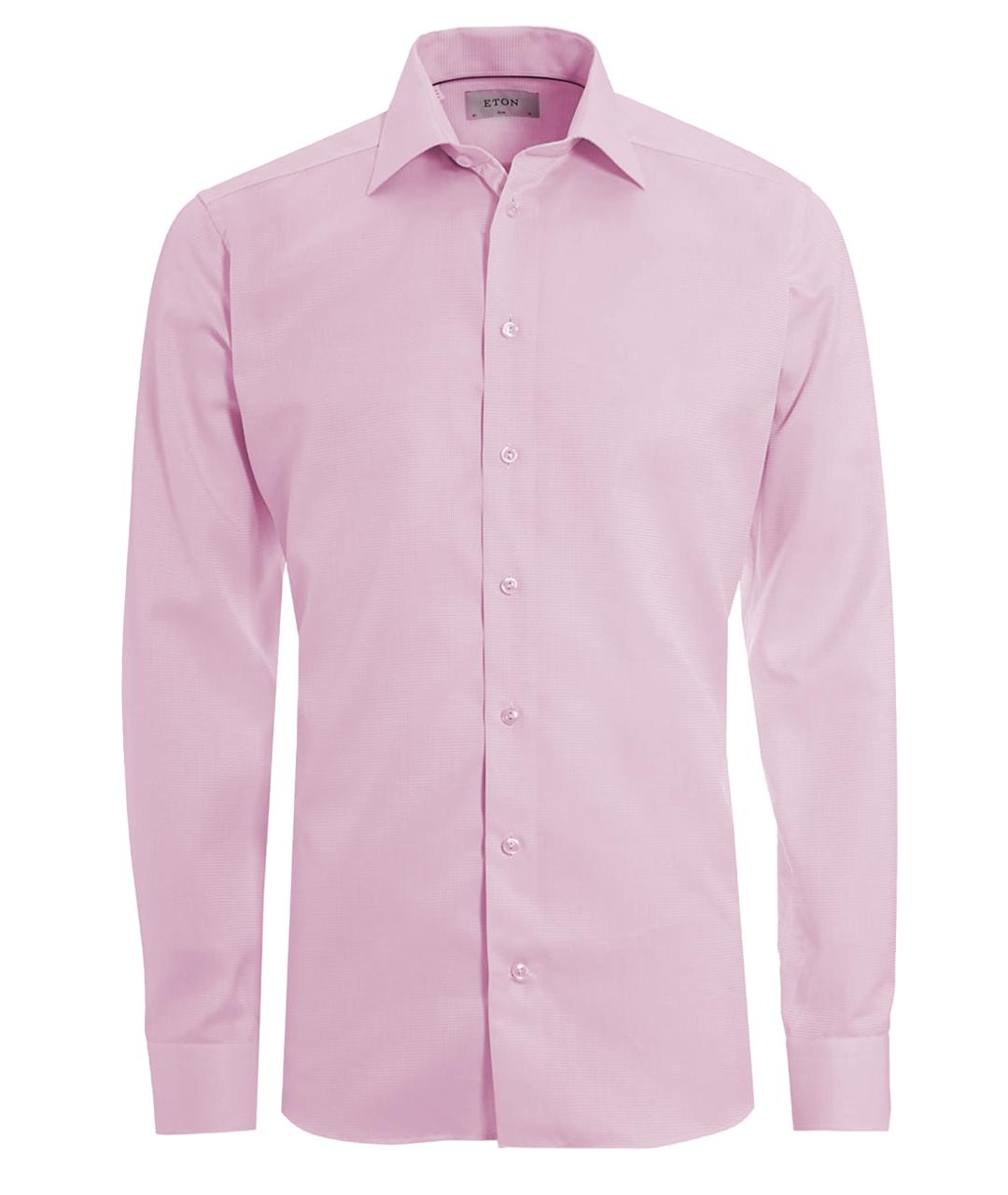 ETON Розовая хлопковая кэжуал рубашка, фото 1
