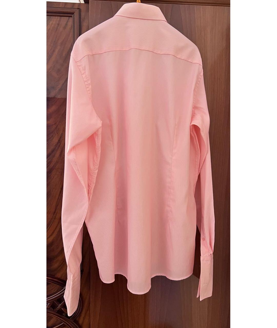 ETON Розовая хлопковая кэжуал рубашка, фото 2
