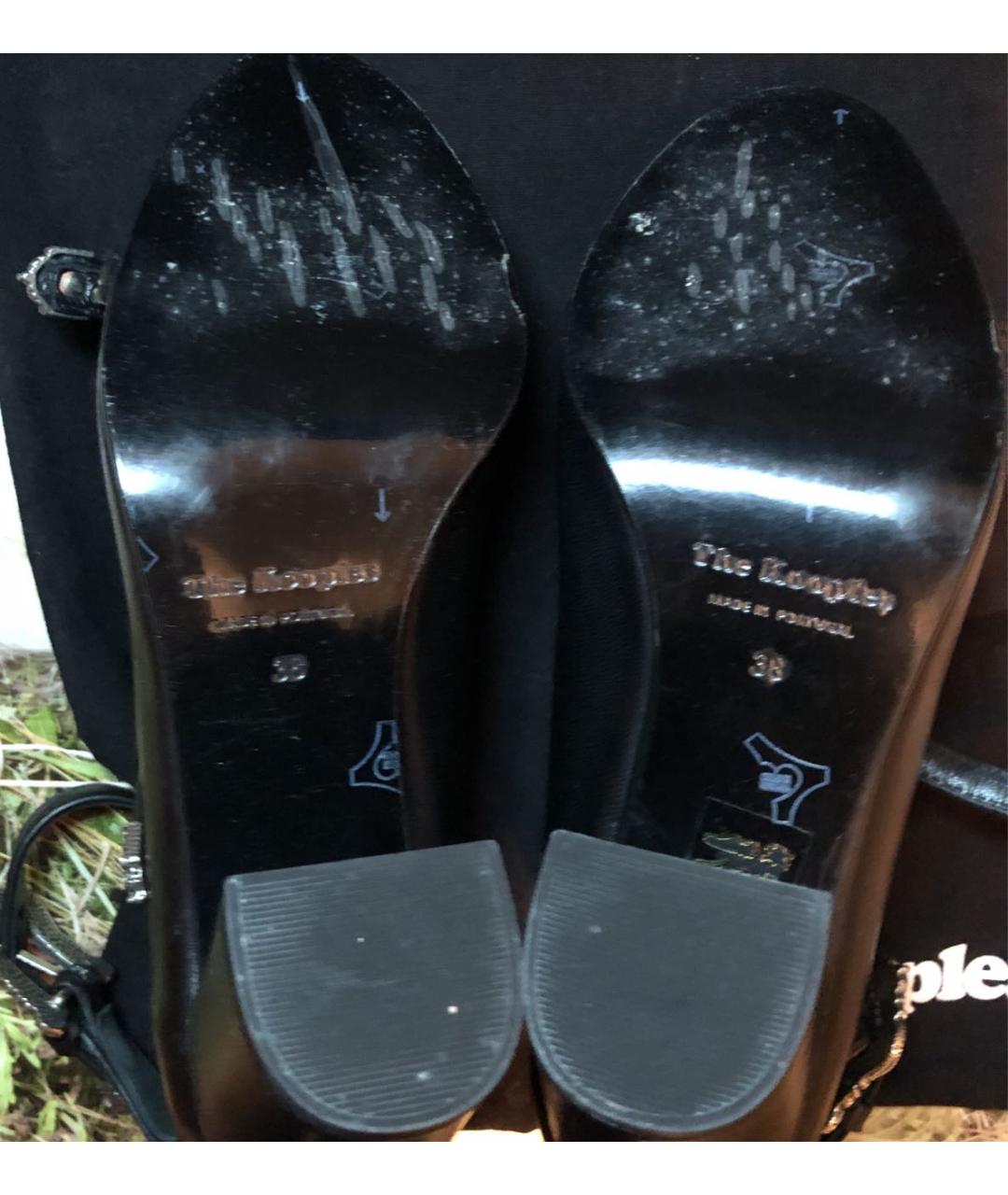THE KOOPLES Черные кожаные туфли, фото 5