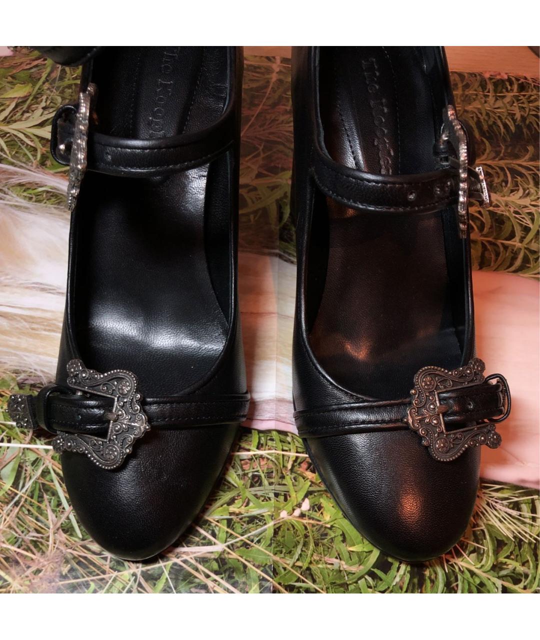 THE KOOPLES Черные кожаные туфли, фото 2