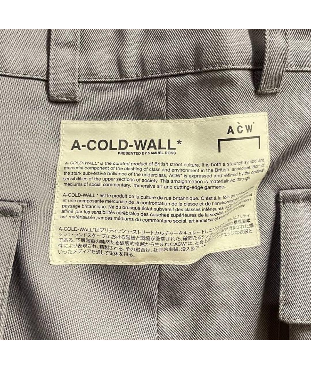A-COLD-WALL* Серые повседневные брюки, фото 7