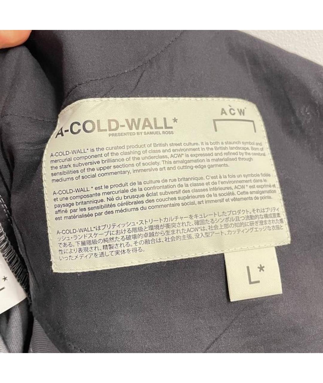 A-COLD-WALL* Серые повседневные брюки, фото 8