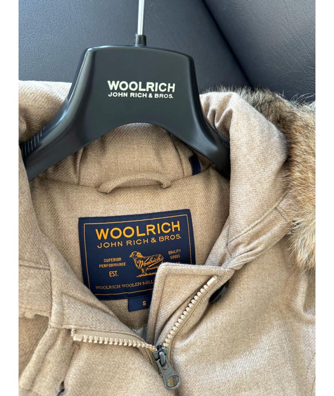 WOOLRICH Коричневая парка, фото 5