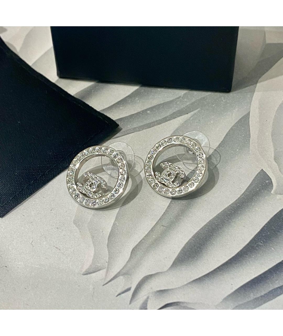 CHANEL Серьги из белого золота, фото 6