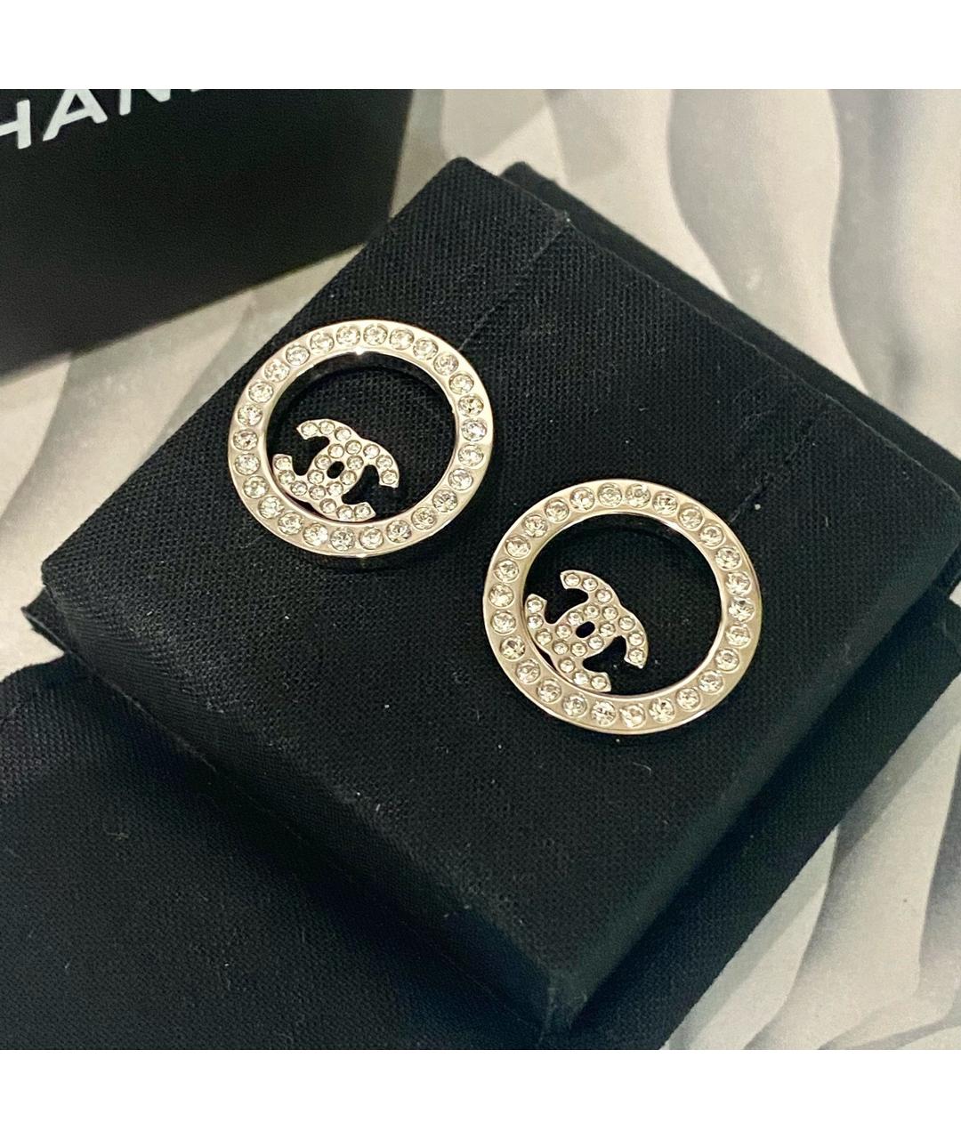 CHANEL Серьги из белого золота, фото 2