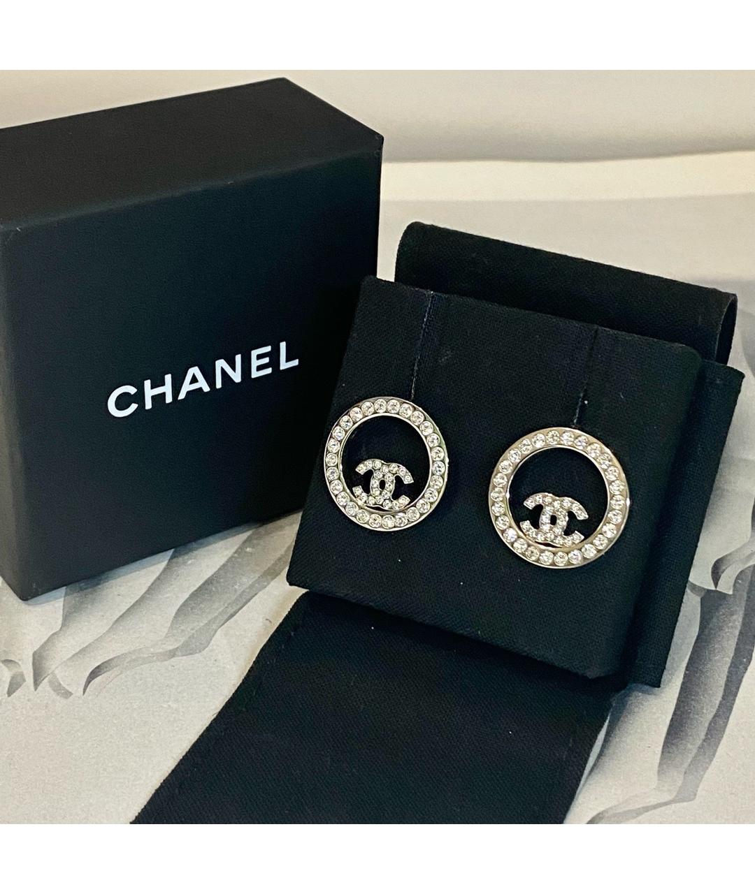 CHANEL Серьги из белого золота, фото 7