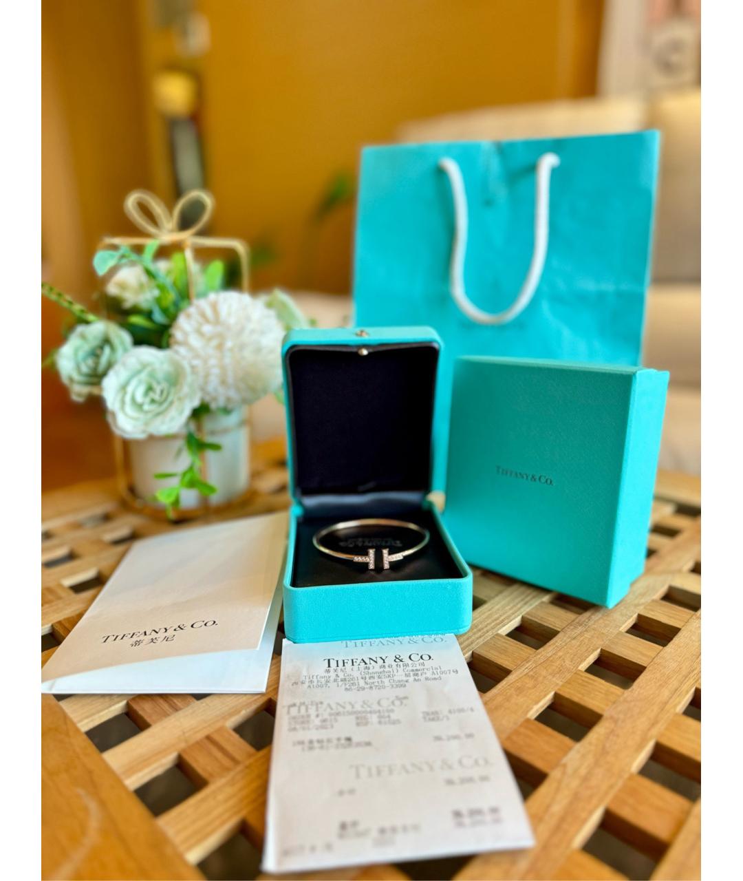 TIFFANY&CO Золотой браслет из розового золота, фото 4