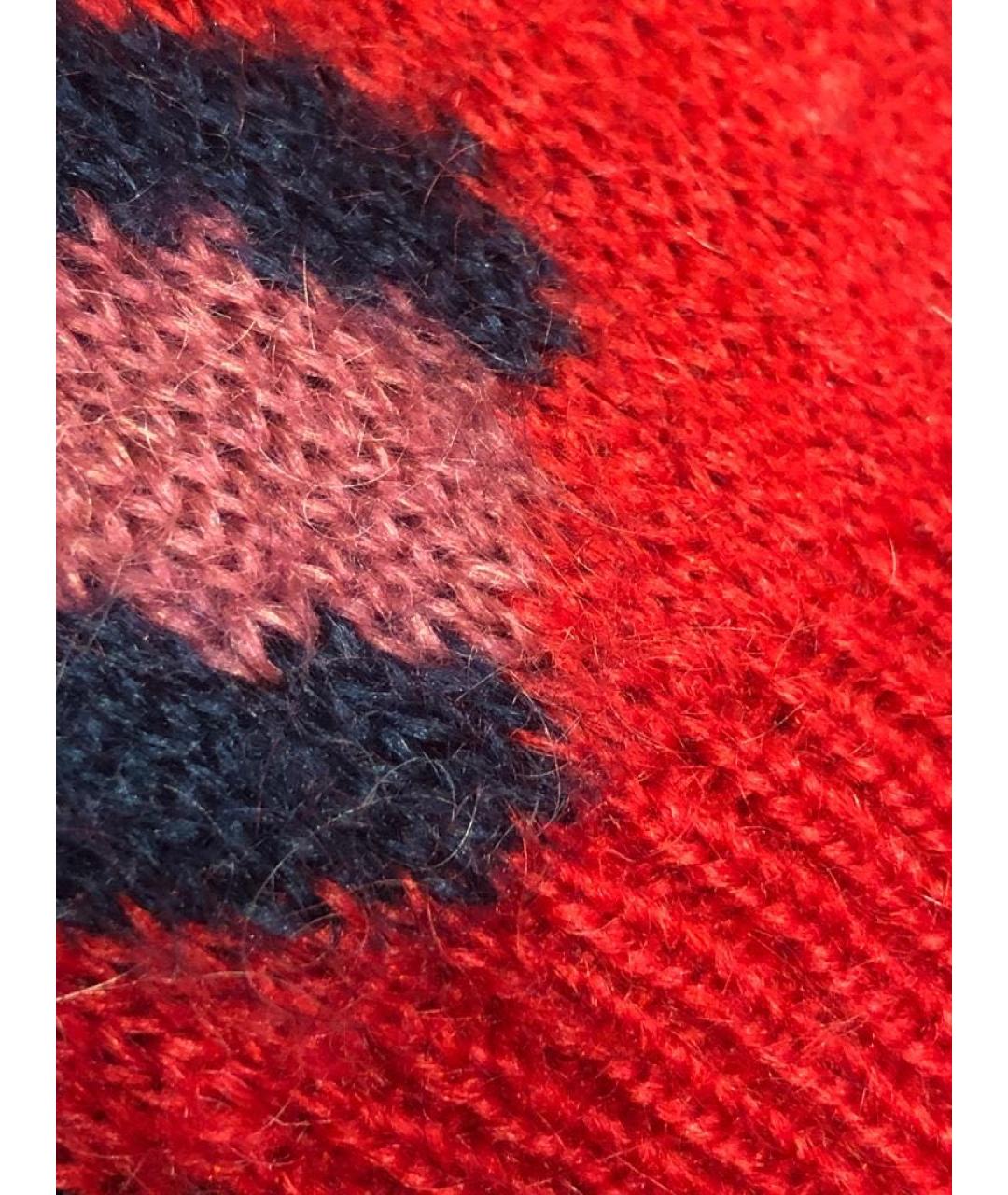 JUICY COUTURE Красный шерстяной джемпер / свитер, фото 4