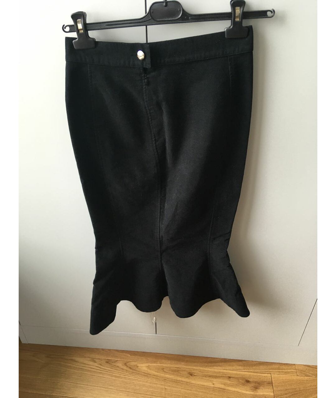 VIVIENNE WESTWOOD Черная хлопковая юбка макси, фото 2