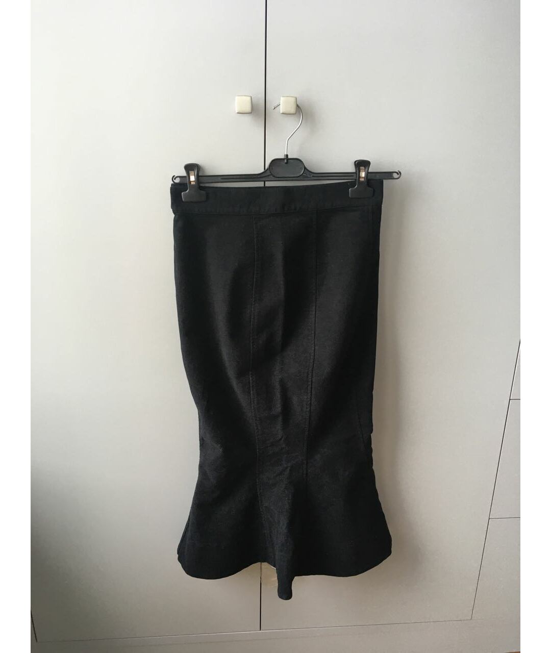 VIVIENNE WESTWOOD Черная хлопковая юбка макси, фото 6