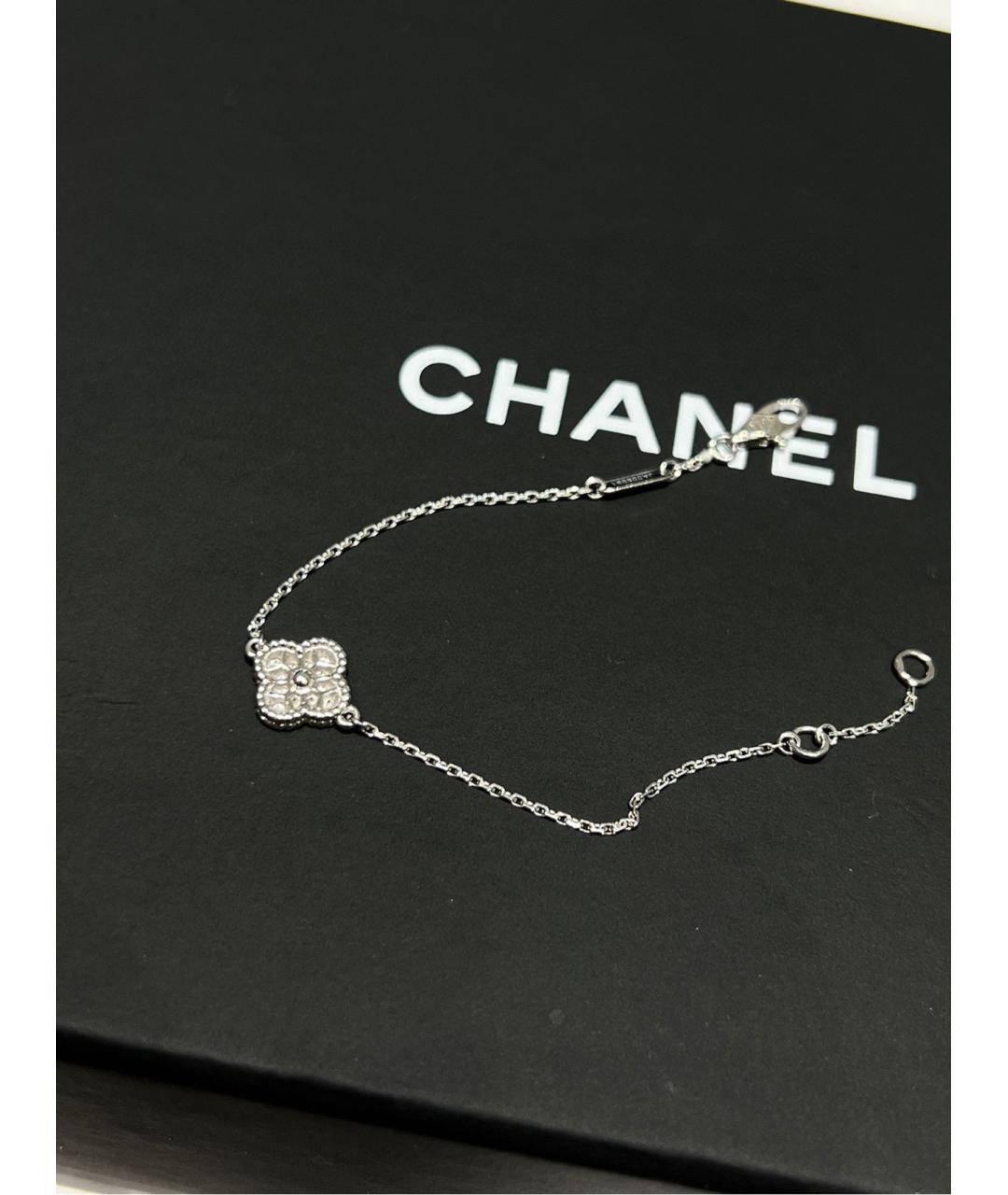 VAN CLEEF & ARPELS Серебрянный браслет из белого золота, фото 2