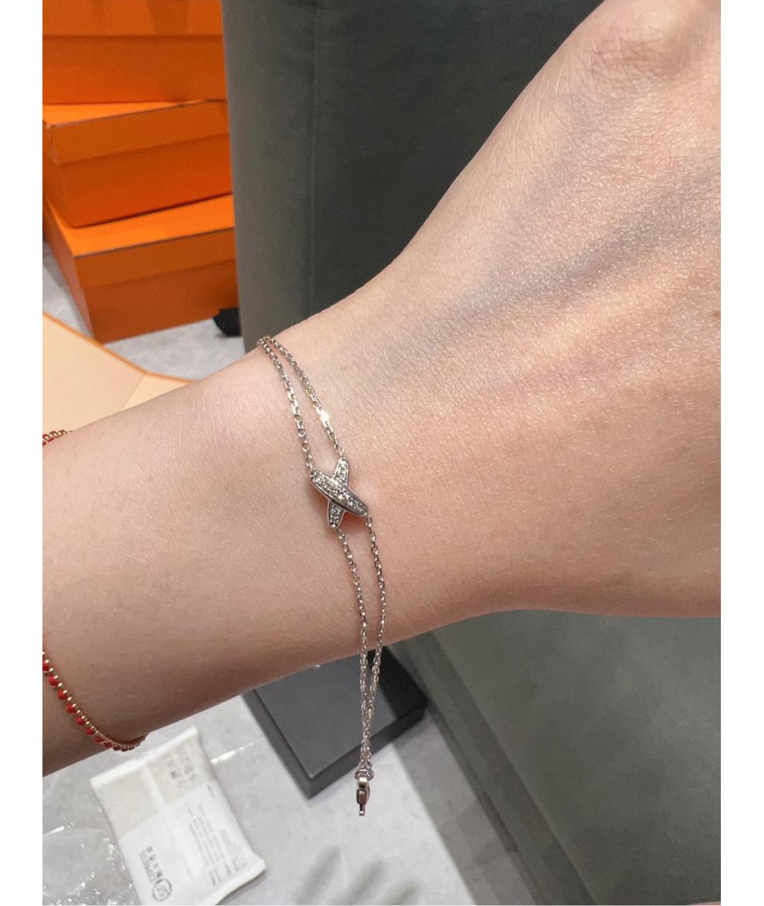 CHAUMET Серебрянный браслет из белого золота, фото 2