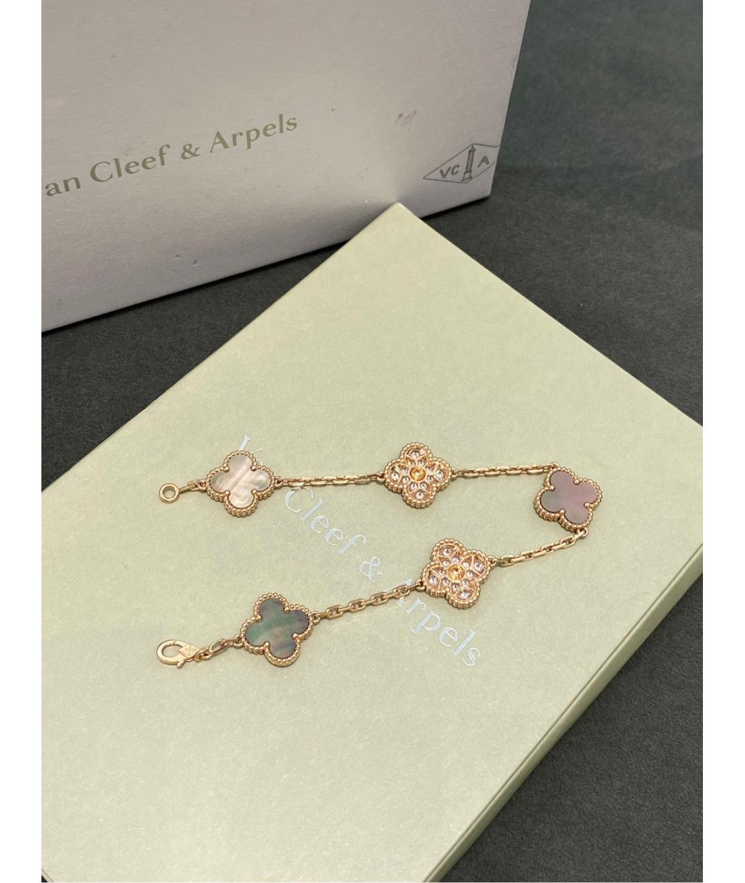 VAN CLEEF & ARPELS Золотой браслет из желтого золота, фото 7