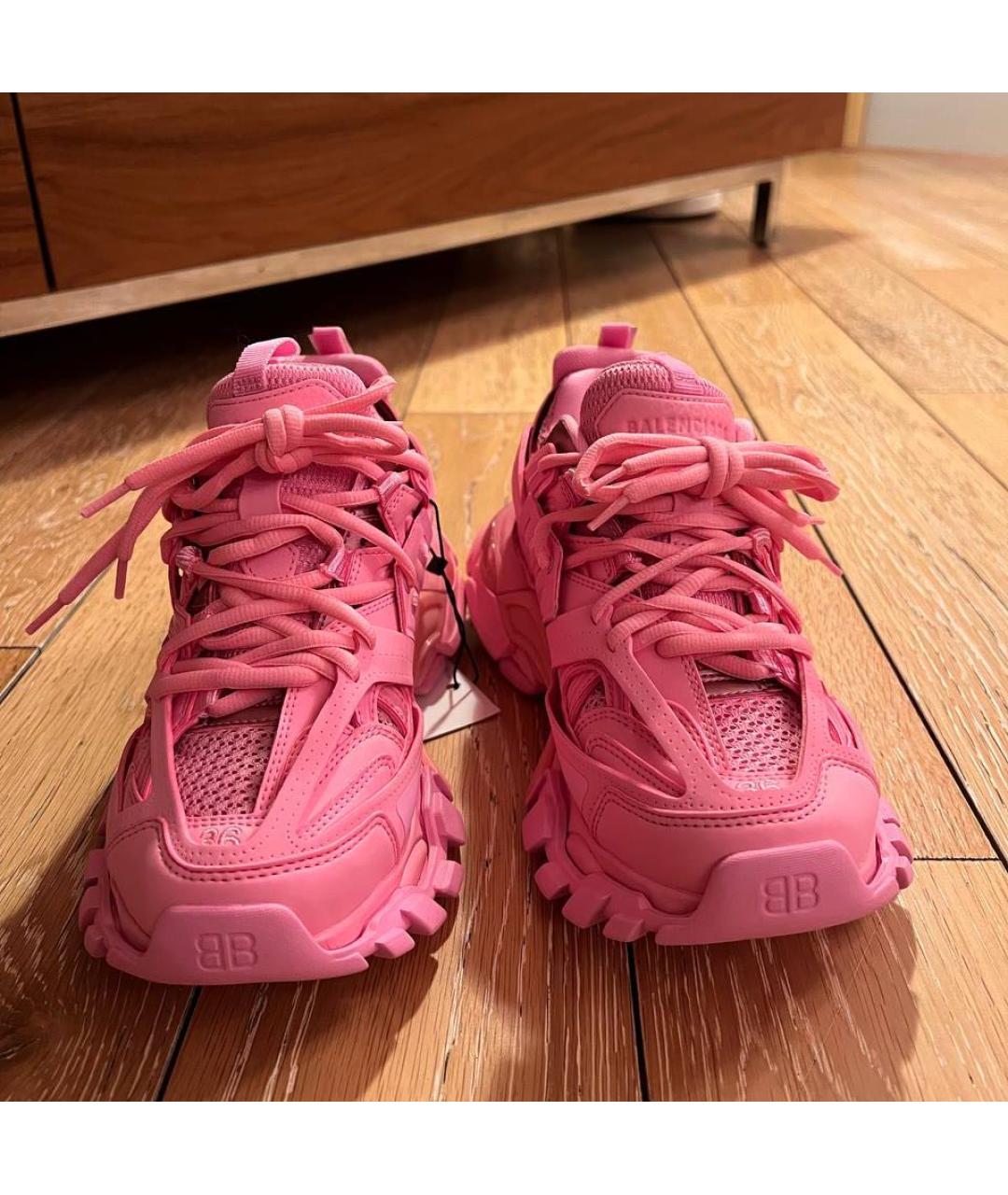 BALENCIAGA Розовые кроссовки, фото 3