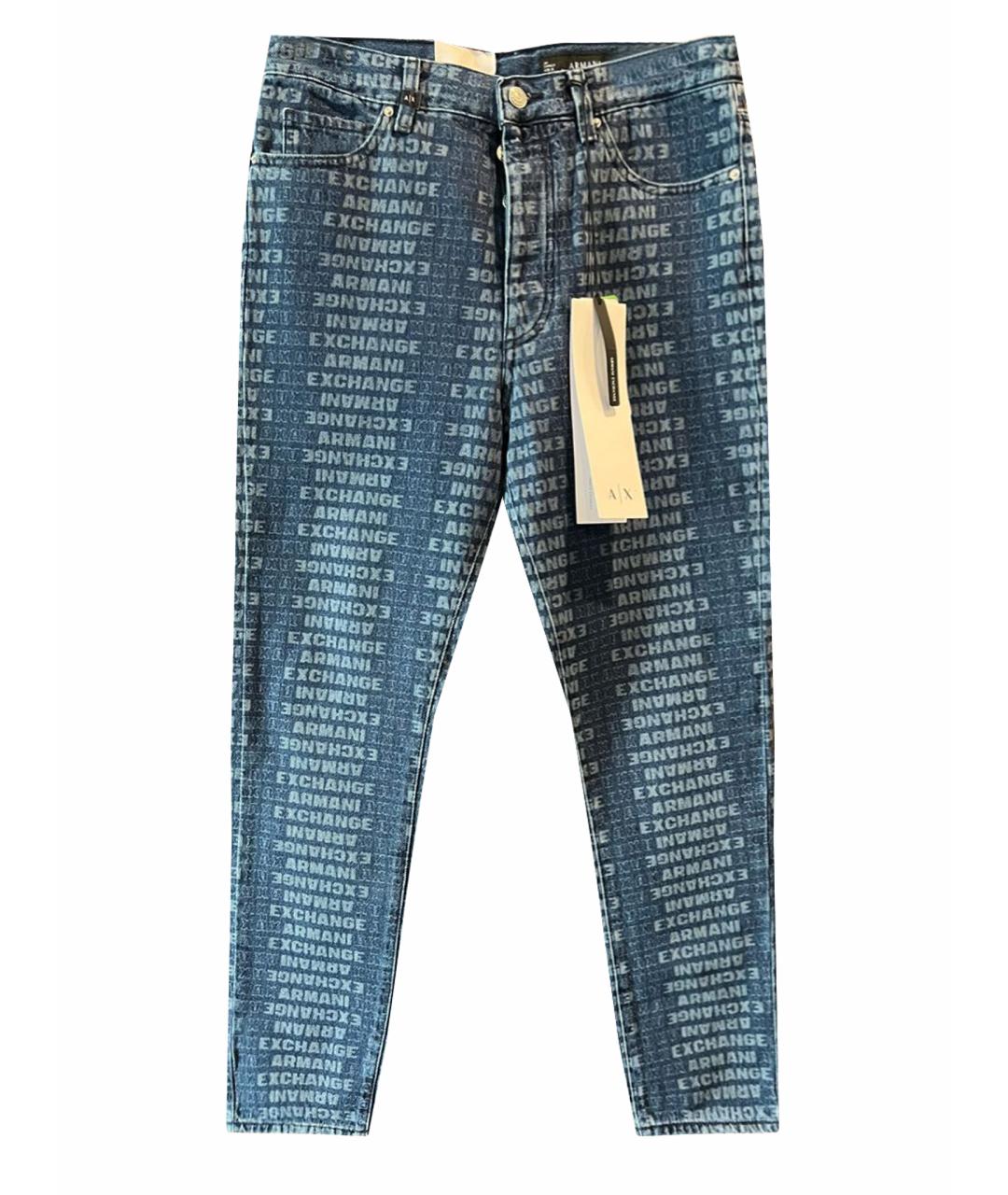 ARMANI EXCHANGE Синие джинсы слим, фото 1