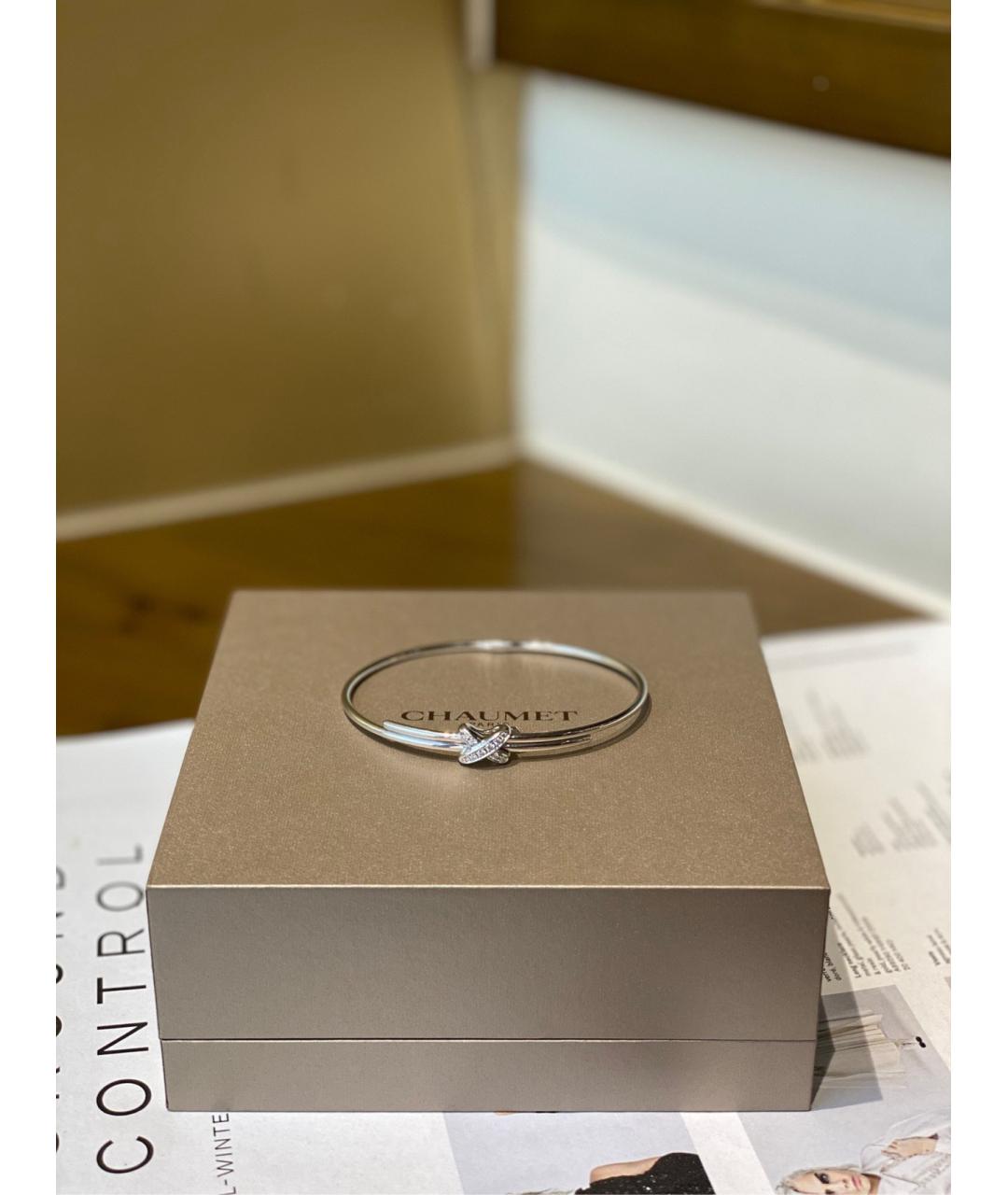 CHAUMET Серебрянный браслет из белого золота, фото 8