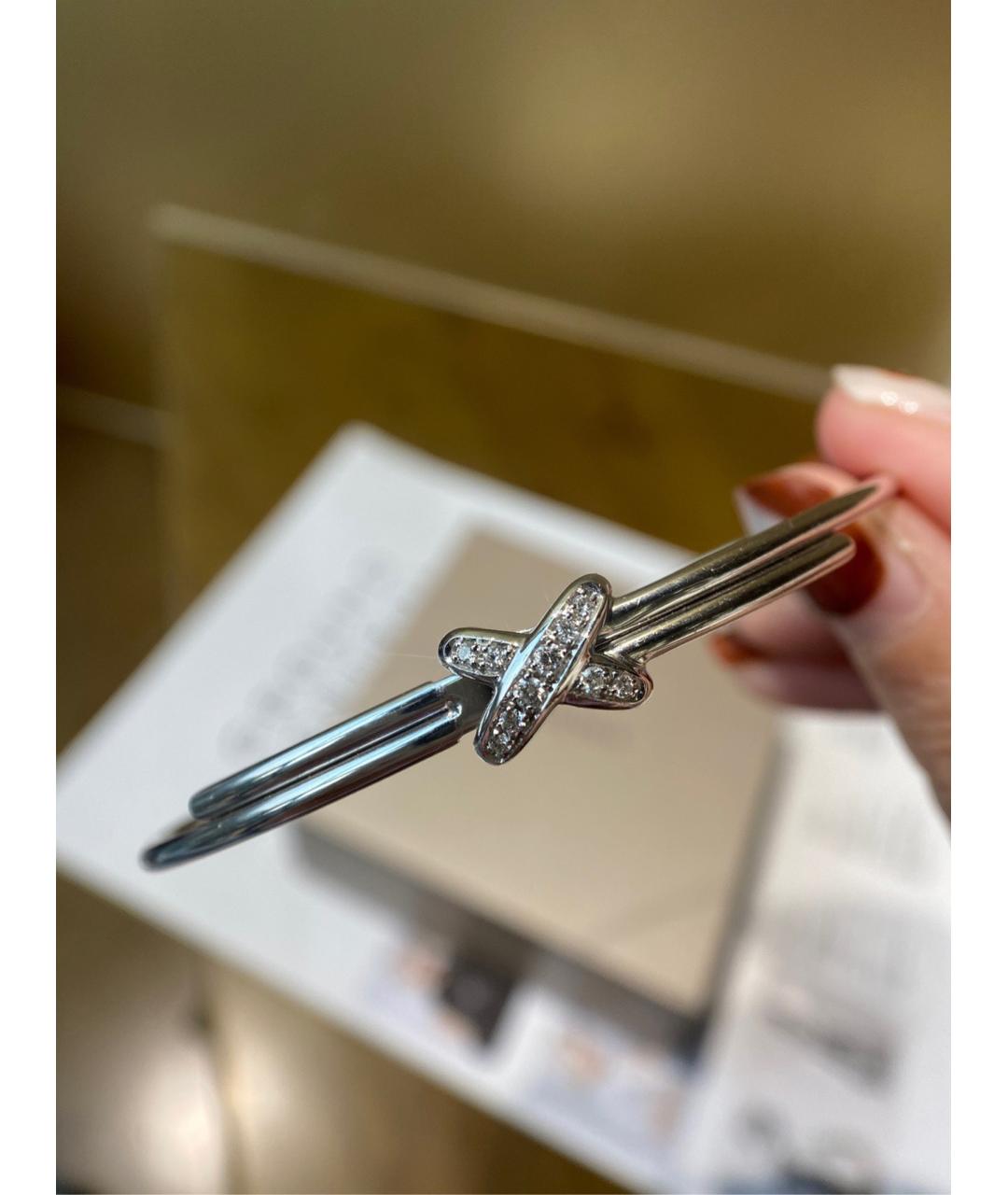 CHAUMET Серебрянный браслет из белого золота, фото 5