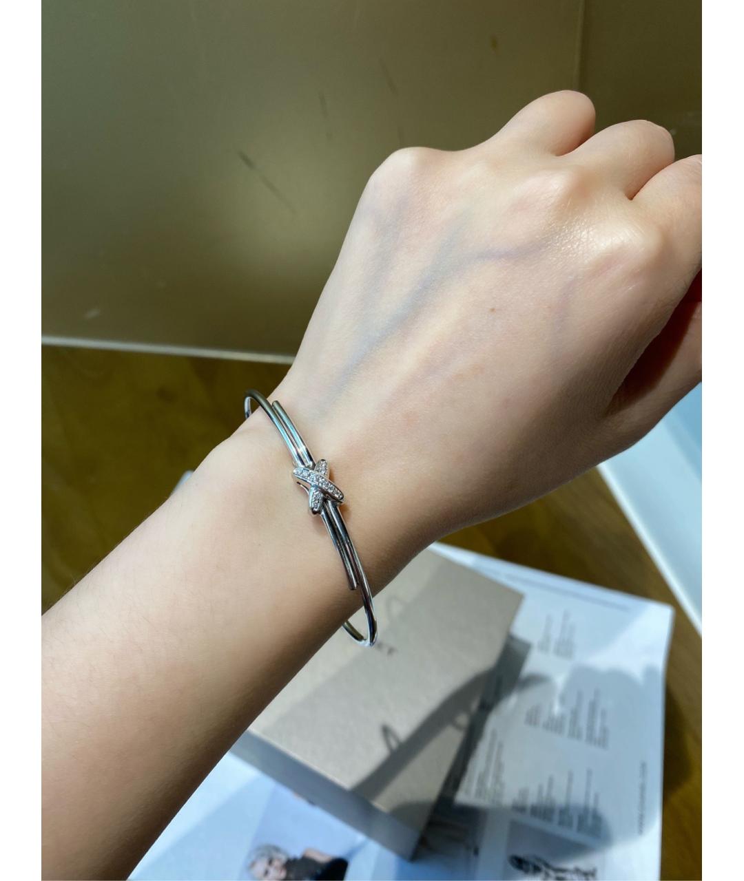 CHAUMET Серебрянный браслет из белого золота, фото 6