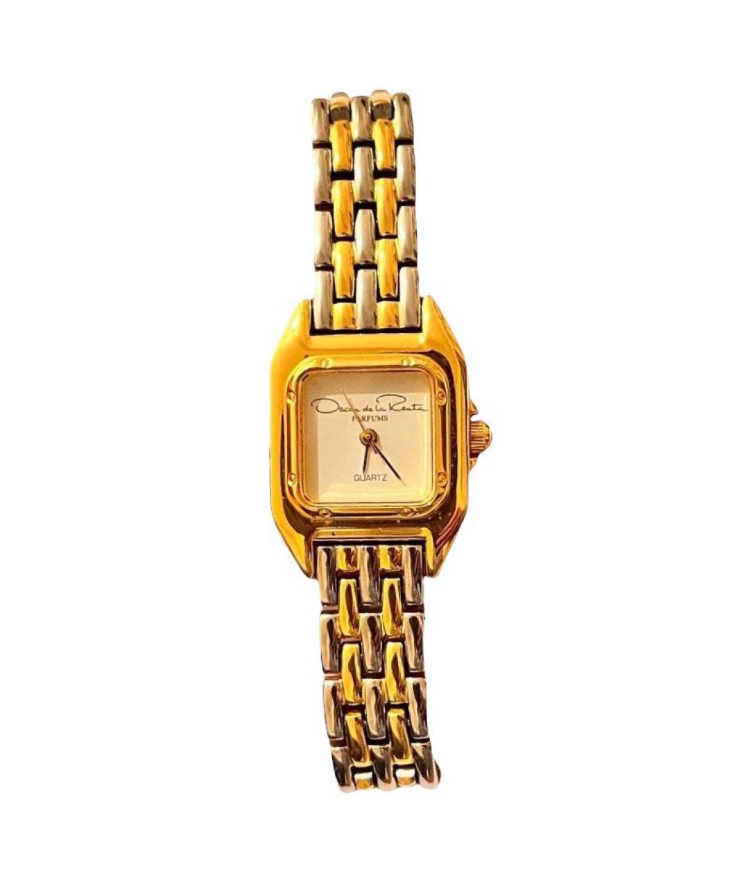 OSCAR DE LA RENTA Золотые позолоченные часы, фото 1
