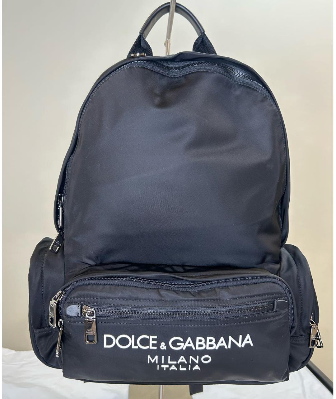 DOLCE&GABBANA Черный рюкзак, фото 2